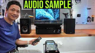 Video thumbnail for Audio Sample: Sony DH190 Receiver, PS-LX310BT turntable, bluetooth and Polk Audio T15 Speakers by Tools. Electro. DIY