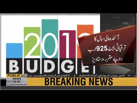 Public News obtains complete details of Next financial year 2019-20 development budget