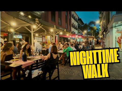Puerto de la Cruz NIGHTLIFE! 🌙 Tenerife Night Walk: Restaurants & Bars!
