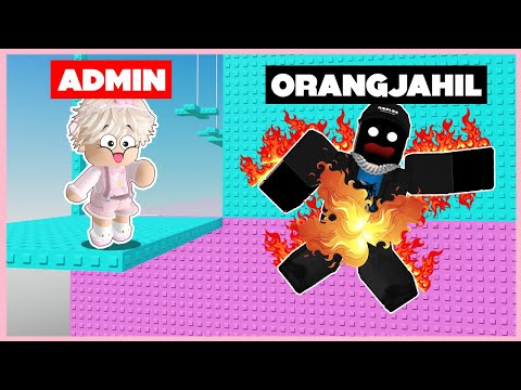 ACIL BECAME AN ADMIN TO PRANK ON THE NASTY PEOPLE IN THIS TOWER! Roblox Indonesia