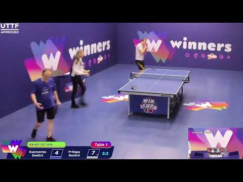 WINners CUP table 1 28.01 Kuzmenko Dmitrii - Prilepa Dmitrii  20:00