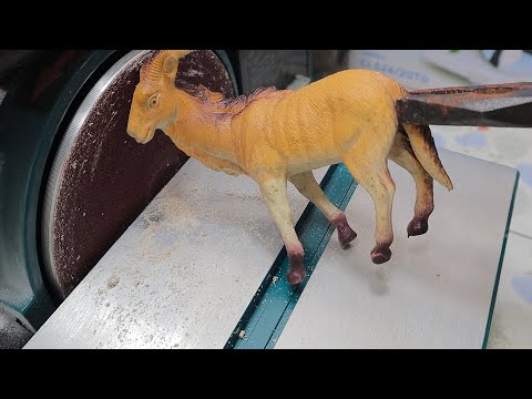 Stubborn Sander destroy Mountain goat | Animal sanding | Sanding Everything 39