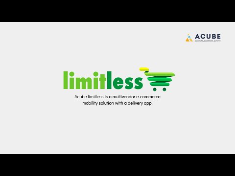 Acube limitless - multivendor e-commerce mobility solution with delivery app
