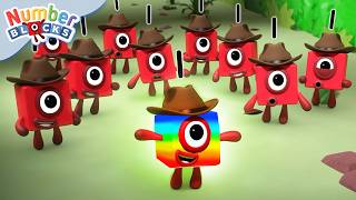 FÉRIAS de Verão 🌞| Aprenda a Contar para Crianças | Numberblocks Português Brasil