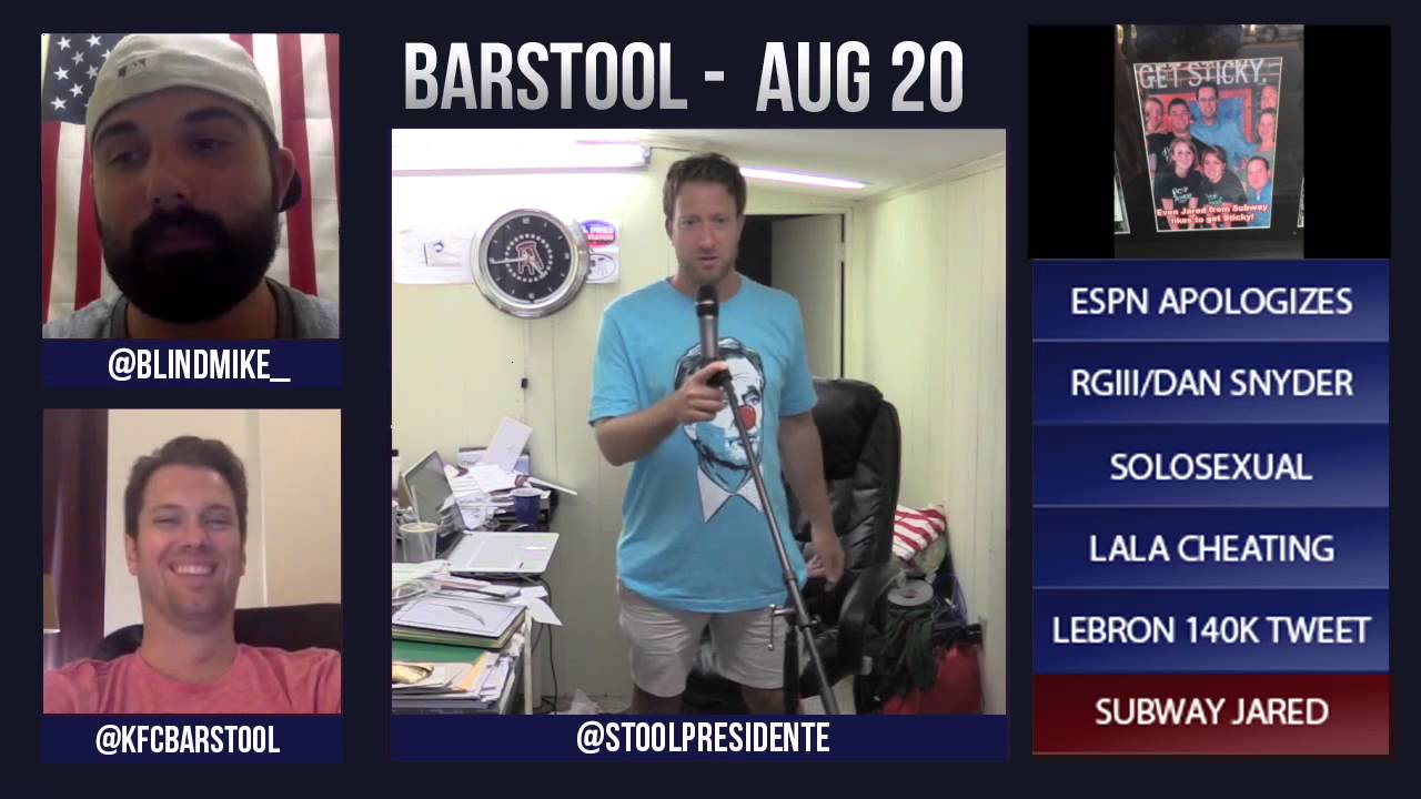 Barstool Rundown August 20th