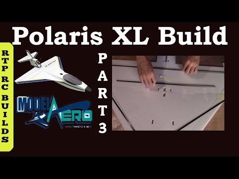 ModelAero Polaris XL Sea Plane Build Series for FPV - Part 3 - Assembling Main WIng