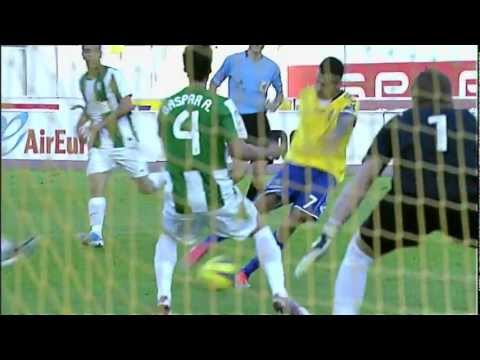 La Liga | Gol de Vitolo (1-0) en el Las Palmas - Córdoba | 24-11-2012 | J15