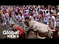 Spain S Pamplona Bull Run Returns In Full Force After 2 Year COVID Hiatus