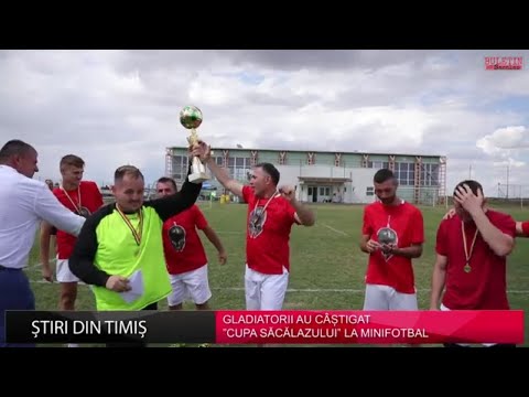 Gladiatorii au câștigat ”Cupa Săcălazului” la minifotbal