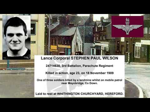 Every British Death in Northern Ireland (Operation Banner)