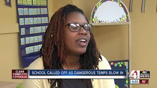 Schools across KC make decision to close for cold weather