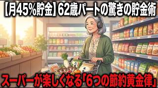 【テレビで話題】62歳パートが月45%貯められた「スーパーでの6つの魔法」