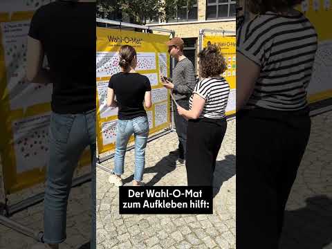 あなたは Wa(h)l – わずかに異なる Wahl-O-Mat を持っています