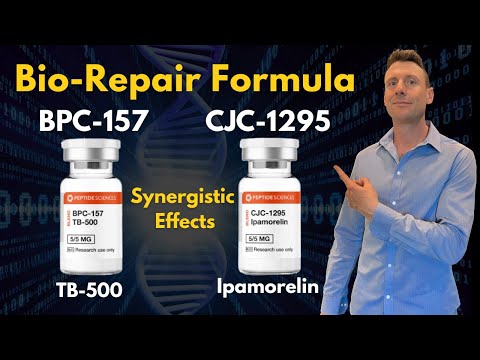 Bio-Repair Stack: BPC-157/TB-500 & CJC-1295/IPAMORELIN (Optimal Dosing and Vial Breakdown)