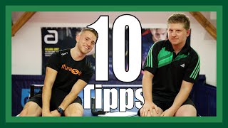 TOP 10 Tischtennis Material Tipps