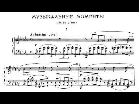 Rachmaninoff: Moments Musicaux, Op.16 (Litvintseva, Giltburg)