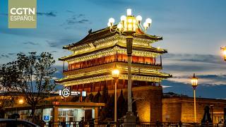 La torre de la puerta de Zhengyangmen en Beijing abre sus puertas al público