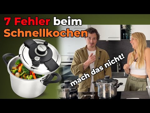 Schnellkochtopf richtig nutzen: Die 7 größten Fehler vermeiden (Anleitung)
