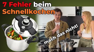Schnellkochtopf richtig nutzen: Die 7 größten Fehler vermeiden (Anleitung)