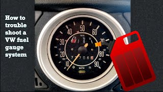 How to trouble shoot a VW Fuel Gauge System