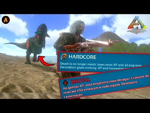 🎥Ark Mobile - Hardcore-Brutal (THE MOVIE) Ark Survival Evolved Mobile 2024