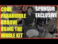 Paradiddle Groove Around The Kit Intermediate Advanced