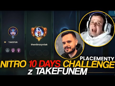 NITRO 10 DAYS CHALLENGE Z TAKEFUNEM | NOWY SEZON | PLACEMENTY