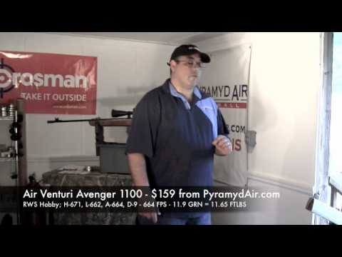 Air Venturi Avenger 1100 - Great for young and old, easy to shoot and accurate - only $159