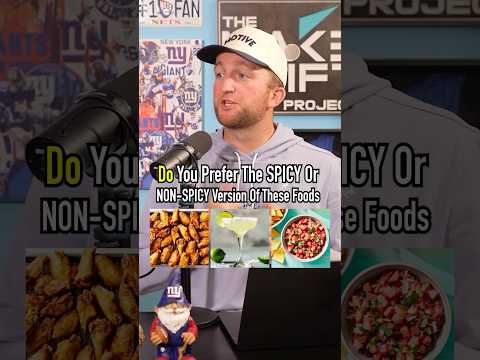 SPICY Or NON SPICY Versions Of These Foods?! #shorts #spicy #food #chicken #margarita