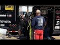 Nos. 4 and 88 crews tussle in garage at Bristol | Bristol Dirt Race | Camping World Truck Series