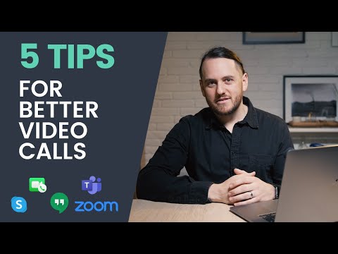 ビデオ通話を改善するための5つのヒント-ズーム、Skype、ハングアウト、FaceTime (5 Tips for Better Video Calls- Zoom, Skype, Hangouts, FaceTime)