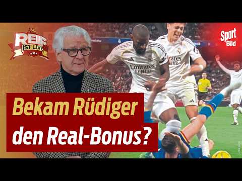 Brutaler Rüdiger-Ausraster gegen Getafe bei Real-Niederlage | Reif ist Live