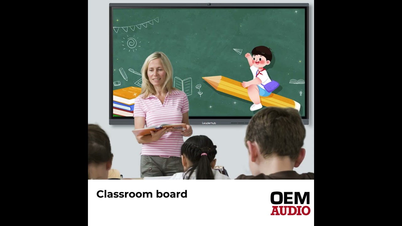 Leaderhub Interactive 4K Media Panel #interactivepanel