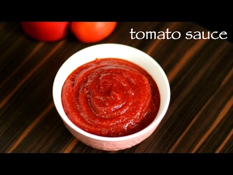 tomato sauce recipe | tomato ketchup recipe | homemade tomato sauce