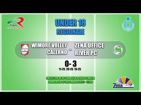 Under 18 Regionale: WIMORE VOLLEY CALERNO  - ZENA OFFICE RIVER