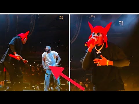 🇬🇭🇳🇬 Stonebwoy And Davido’s Epic Performance At The Madison Square In America (USA)