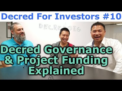 Decred For Investors #10 - Decred Governance & Project Funding Explained - By Marco Peereboom
