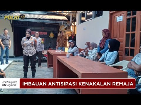 PRESISI UPDATE : POLSEK KRAMAT JATI IMBAU ANTISIPASI KENAKALAN REMAJA 20/07/2024 (18.00)