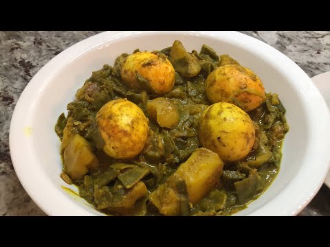 How to make Saime curry/smoked fish/potatoes/eggs/coconut milk