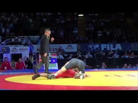 65 KG Artur Arakelyan Armenia vs Selahattin Kilisalayan Turkey