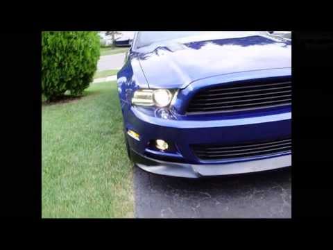 2013 Mustang GT Roush Grill, fog lights and Street Scene Mods!