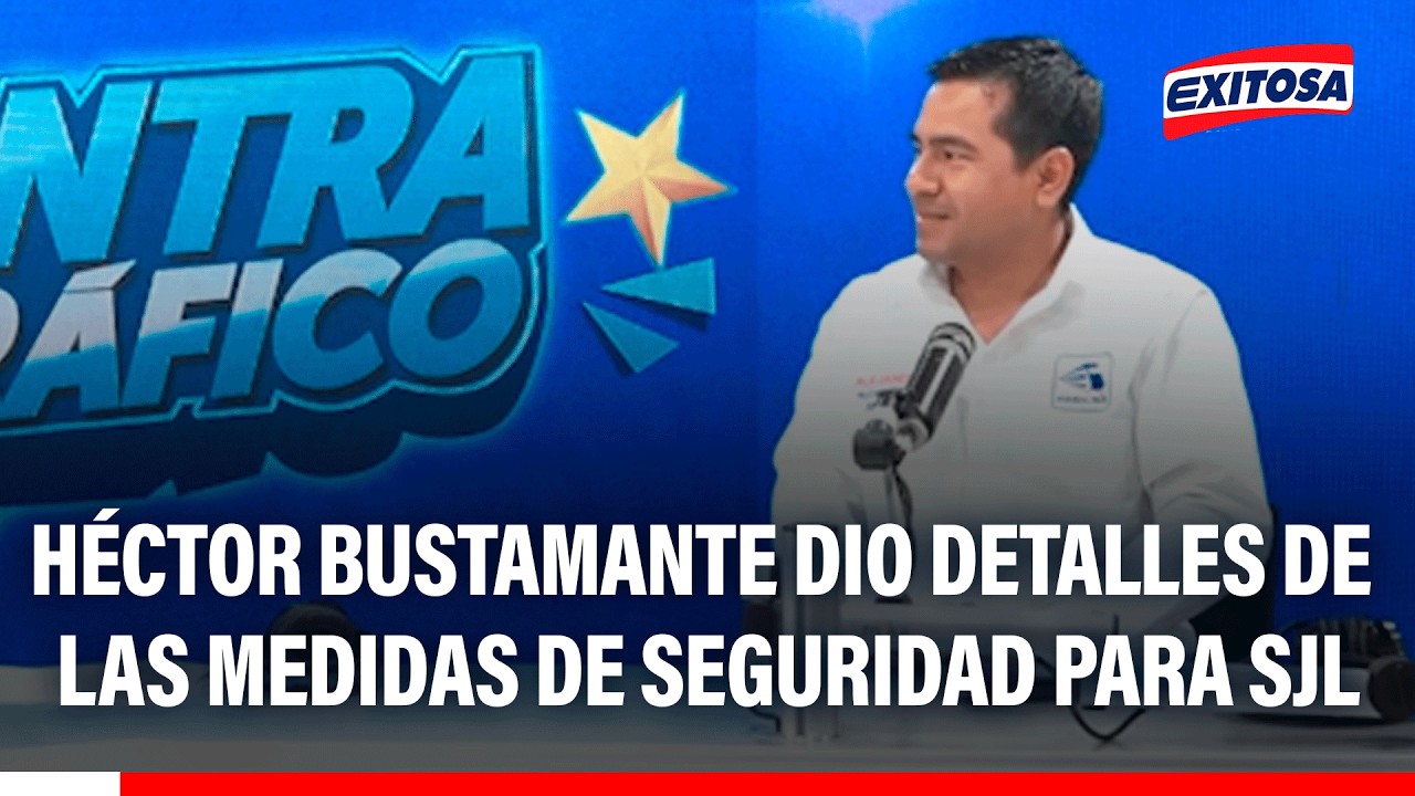 🔴🔵 Candidato de Avanza País a SJL presentó propuestas en seguridad, salud y emprendimiento