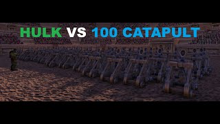 UEBS - HULK VS 100 CATAPULT #game #gameplay #gaming #uebs #war #uebs2 #soldier #shorts #hulk #marvel