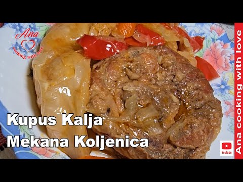 Cabbage Stew with Tender Veal Shank 💕  | Kupus kalja sa telećom koljenicom – Topi se u ustima!