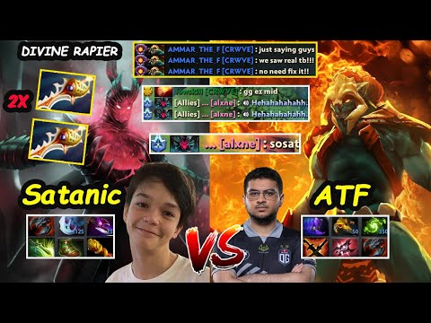 Satanic vs ATF - BATTLE OF PRODIGY EPIC GAME Divine Rapier Build