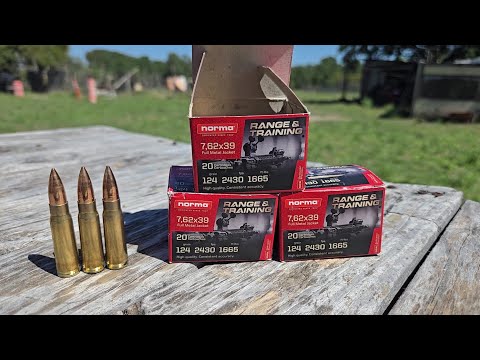 Norma 7.62x39 brass ammo review