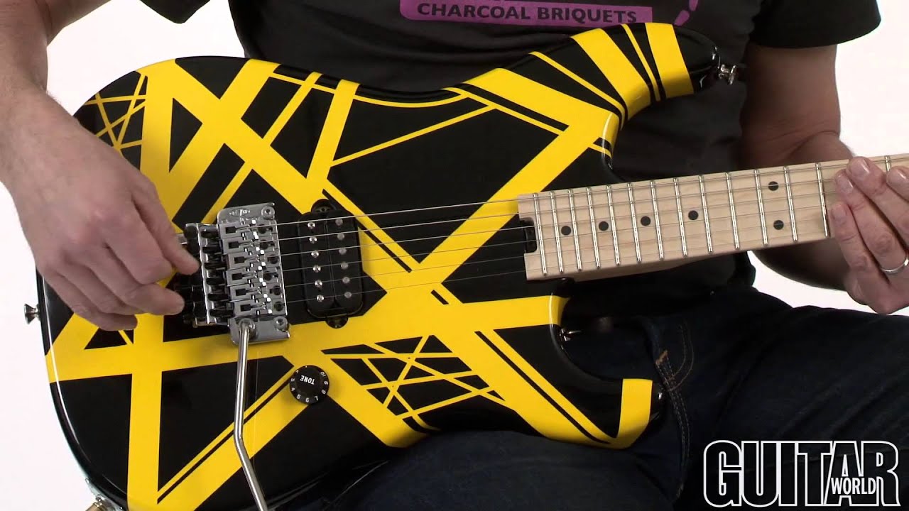 EVH Striped Series Guitar - YouTube