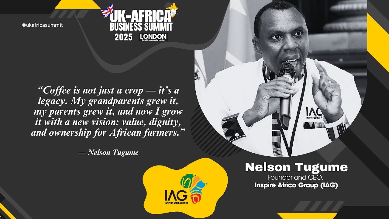 Nelson Tugume calling for investment
