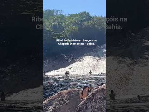 Ribeirão do Meio em Lençóis, Chapada Diamantina - Bahia.