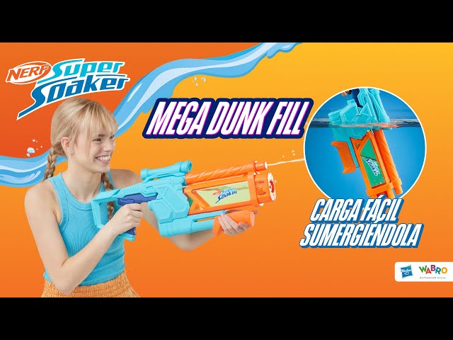 Vídeo relacionado con Hasbro Nerf Super Soaker Dunk-Fill 2-Pack, Set de Lanzadores de Agua, Llenado Instantáneo, Juguetes para Niños y Niñas de 6 Años o Más, Diversión en Familia